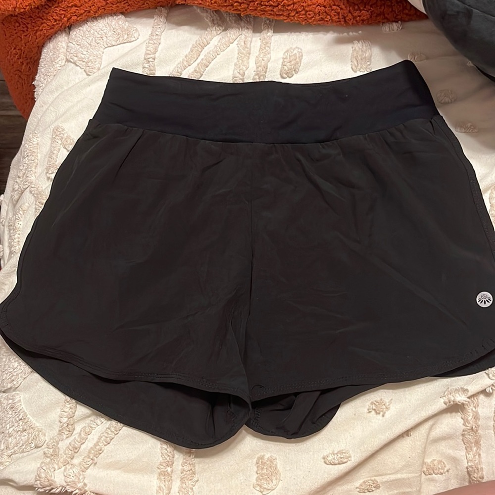 Sentia Black Athletic Shorts